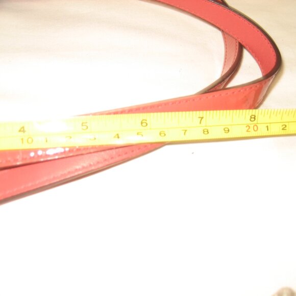 COACH PATENT LEATHER ORANGE BAG No.E1149-F17728 NWOT - Picture 5 of 5